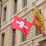 swiss bank flag