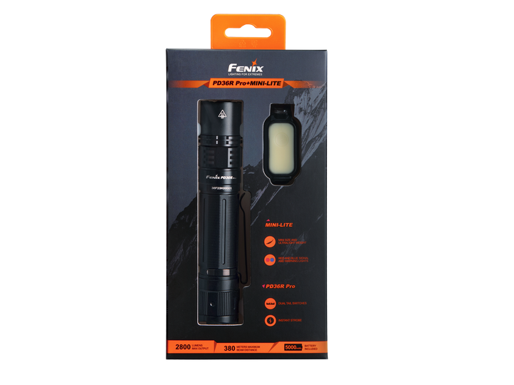 Fenix PD36R Pro + FREE Mini-Lite Bundle