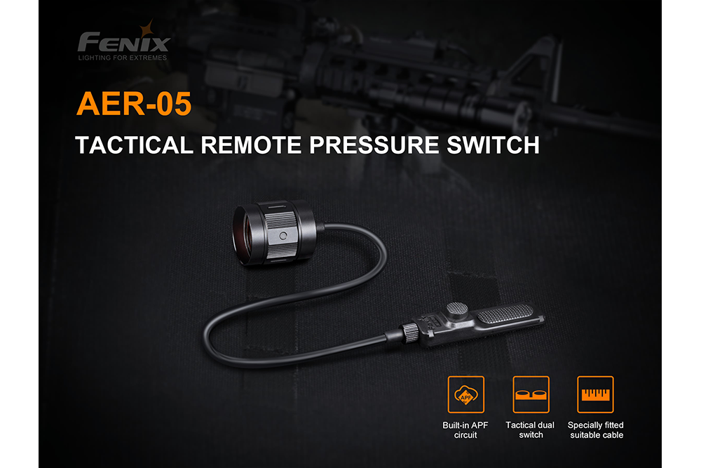 Fenix HT18R Rechargeable Hunting Kit with Mount and Remote Switch